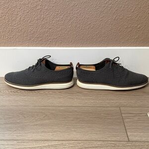 Men's Cole Haan Knit Gray Oxford Shoes - like new!